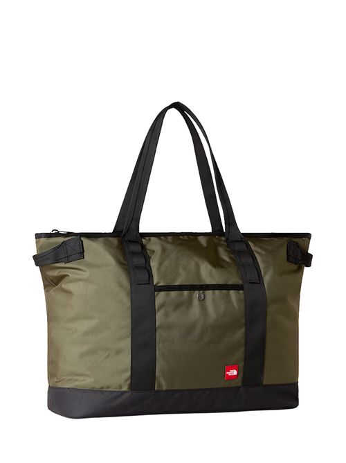 Borsa tote grande Red Box Taupe Green The North Face | NF0A8FHG21L1